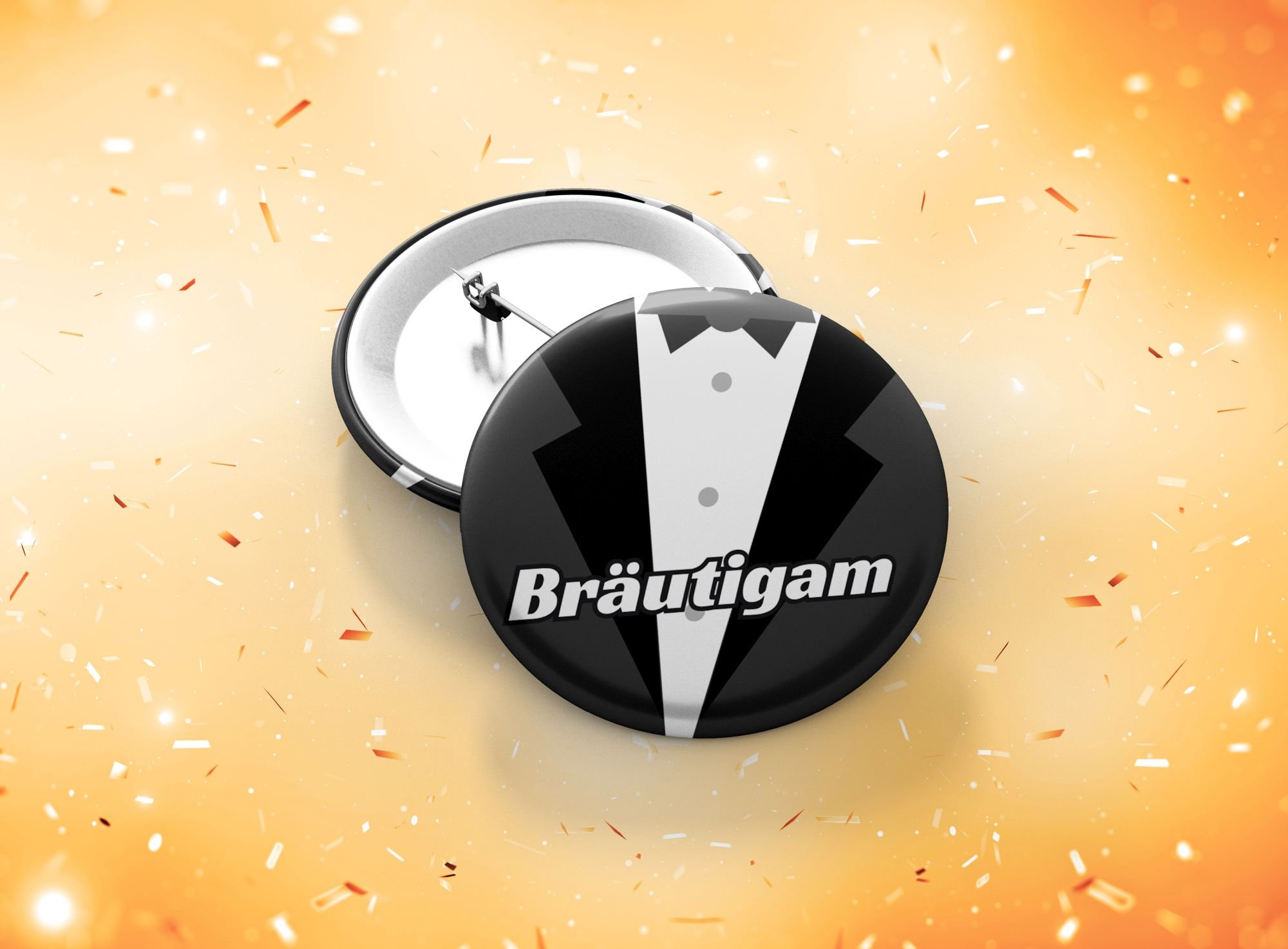 spielehelden-jga-m-nner-buttons-12er-set-anstecker-56mm-team-br-utigam image 3
