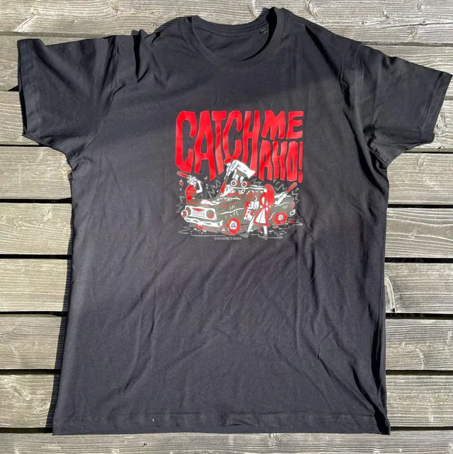 heldbergs-klamotten-catch-me-aho-t-shirt-bio-schwarz-l image 1